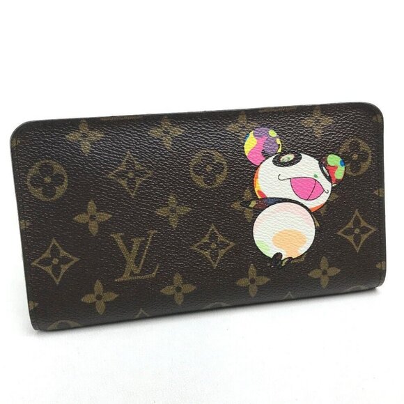 LOUIS VUITTON Monogram panda Porte Monetup Long Wallet - Picture 1 of 13